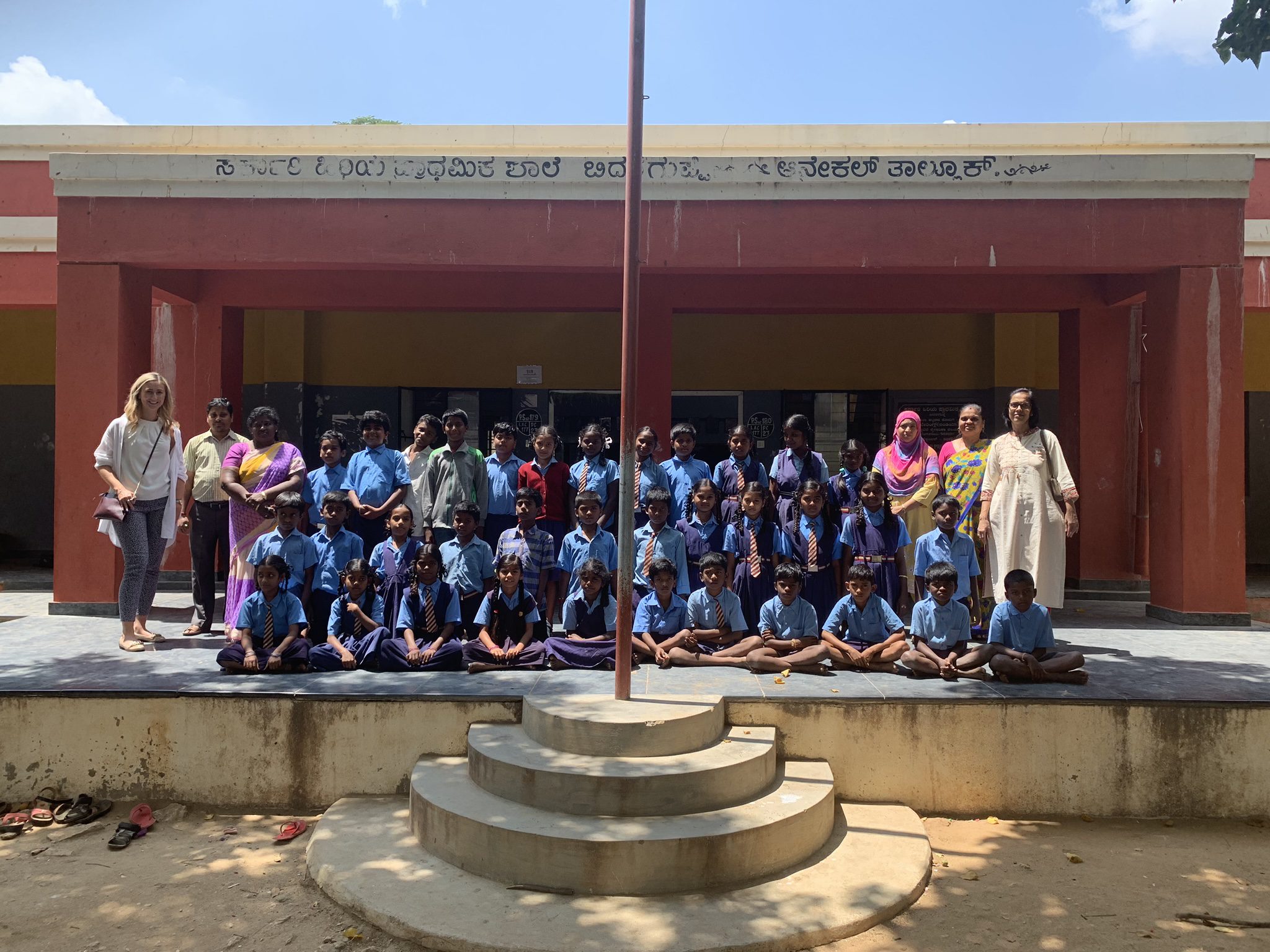 Sponsored school in Bangalore India